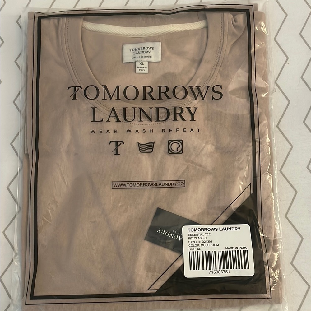 Beige Short Sleeve Tee